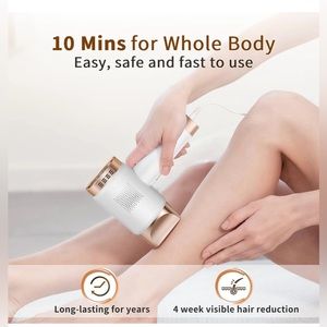 BRAND NEW laser Hair Removal At-home Permanent Hair Removal Device